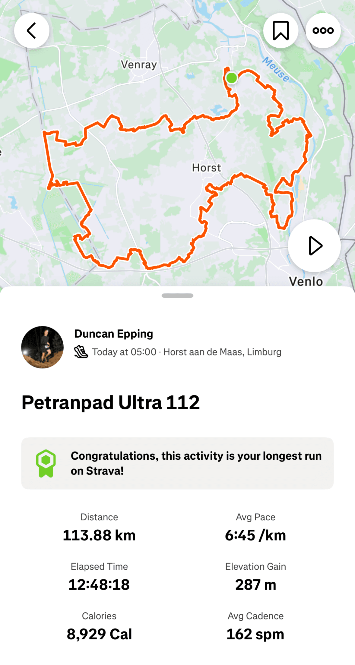 Petranpad Ultra 112 km!